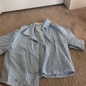 NEVER WORN short sleeve button up